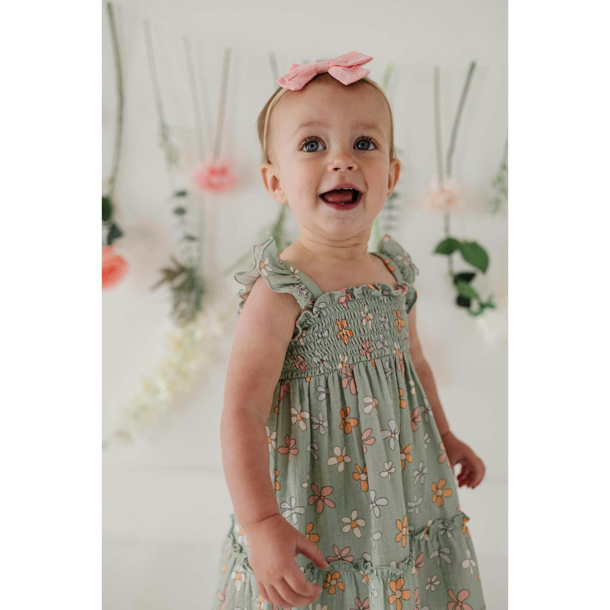 Baby Girl Flutter Dress Set