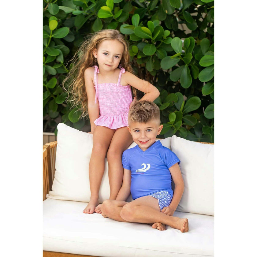 Gingham Rash Guard