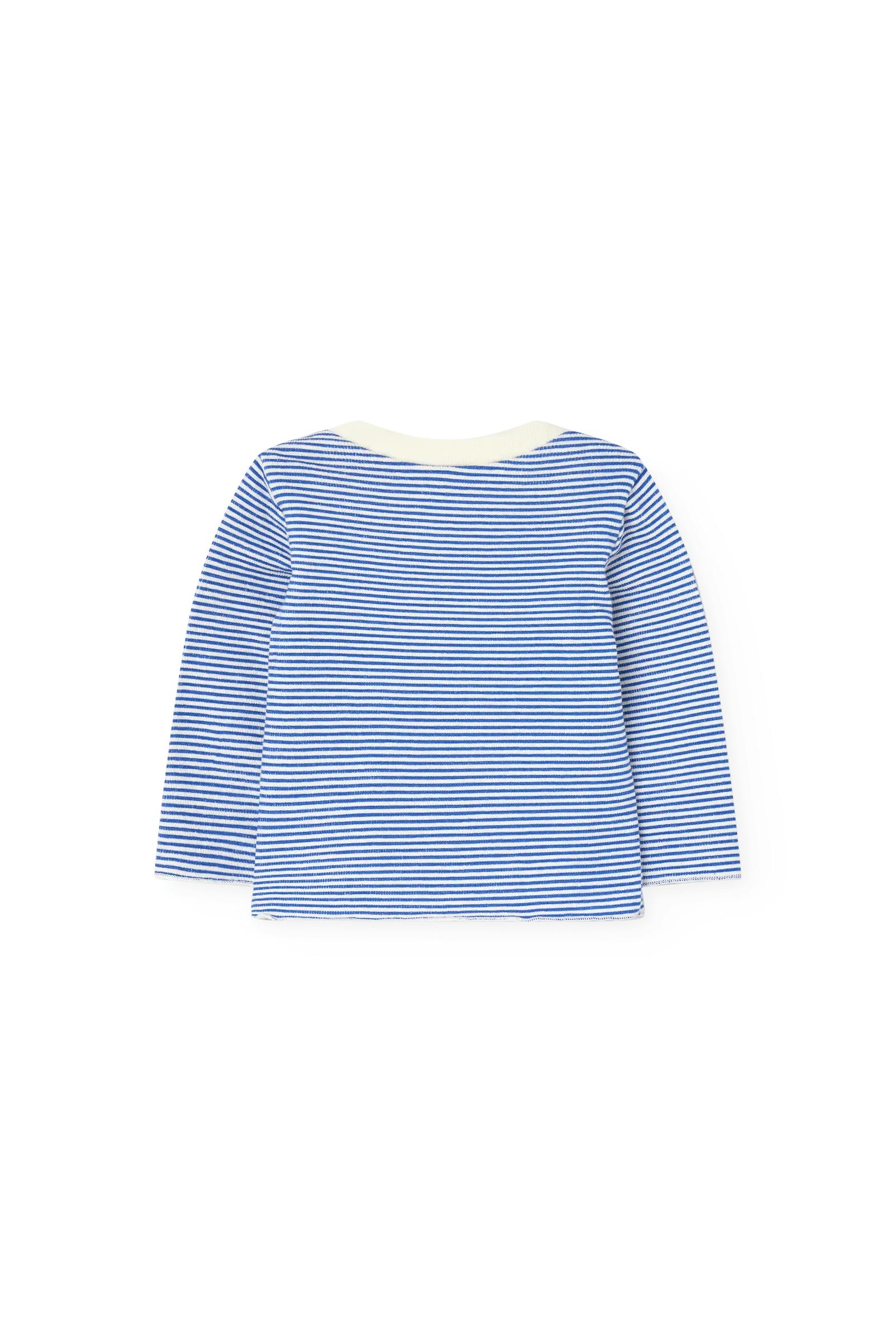 Striped Wapiti Long Sleeve T-shirt for baby