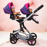: Twin Doll Pram Neo