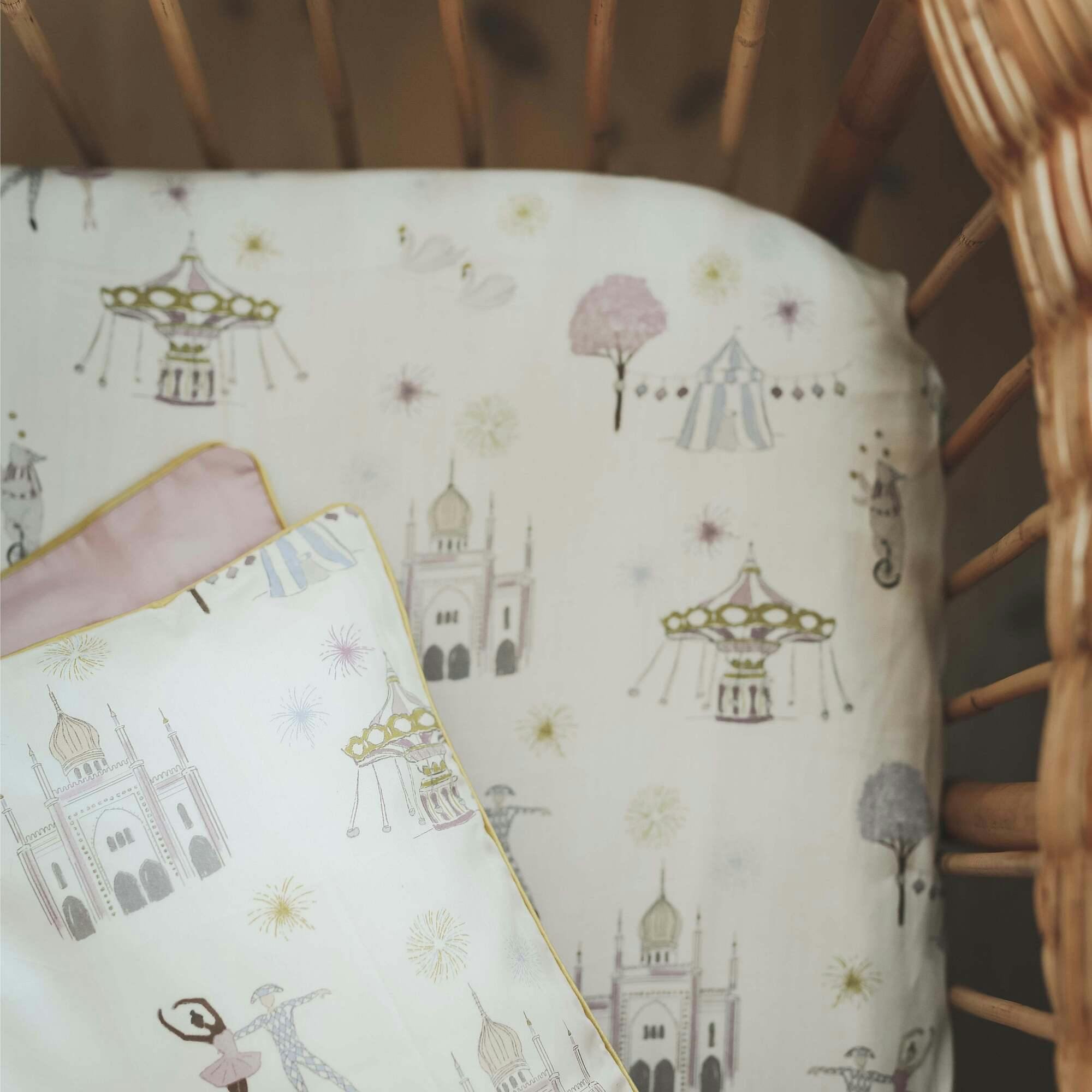 Adventures in Wonderland Crib Sheet