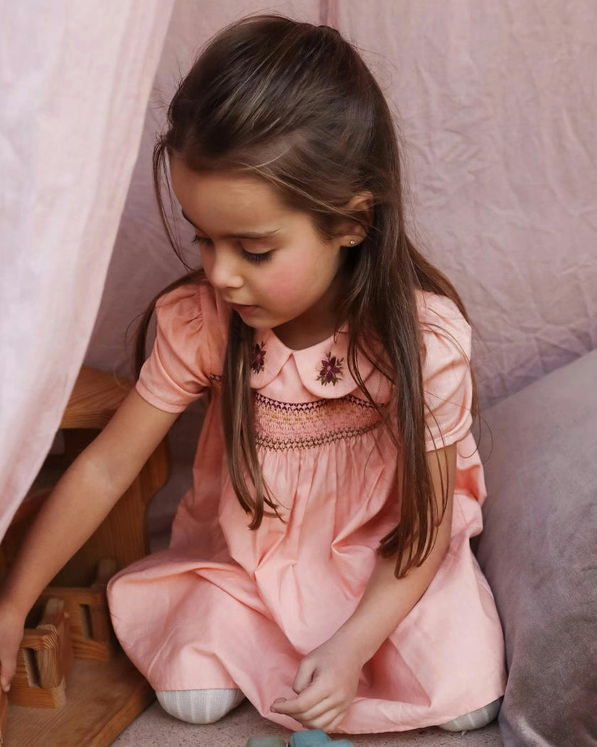 Erika Dress - Blush Pink