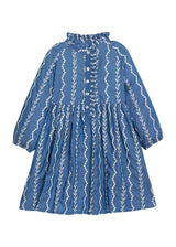 Amelia Dress - Chamonix Chambray Embroidery