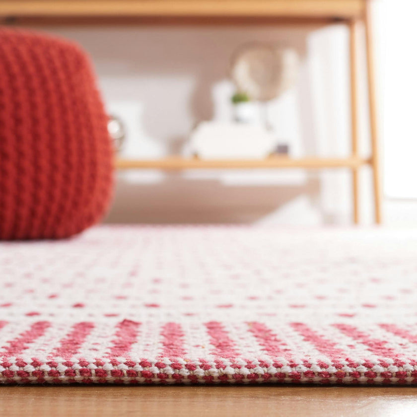 Montauk Dottie Rug, Red