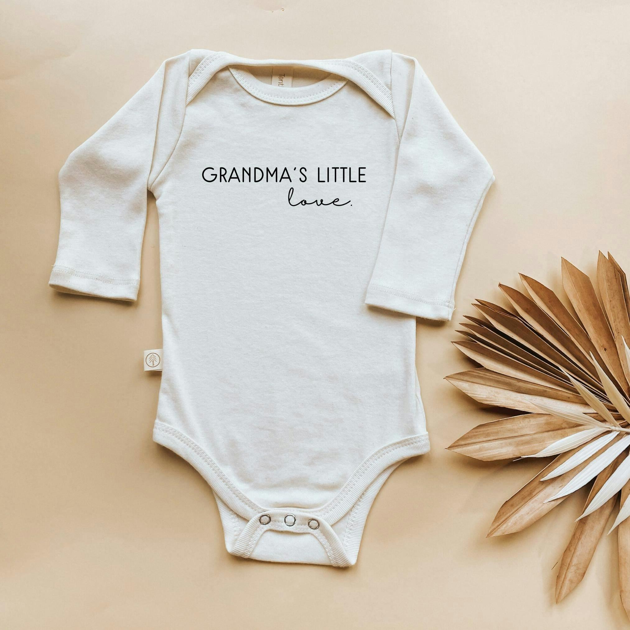 Grandma's Little Love Bodysuit Long Sleeve