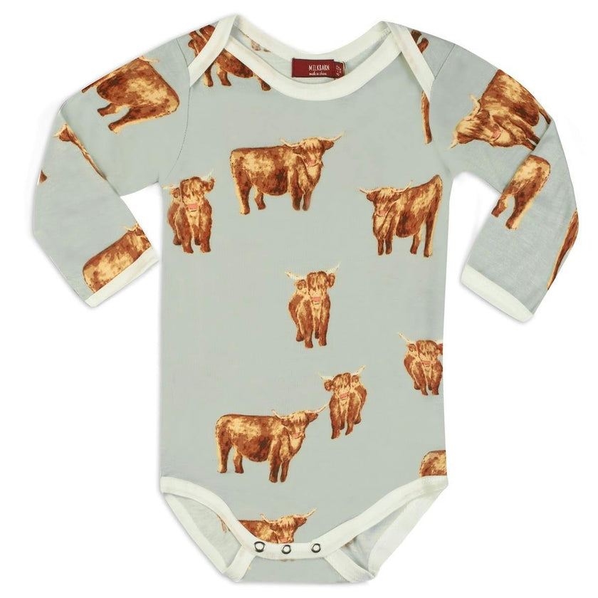 Highland Bamboo Long Sleeve One Piece