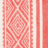 Noa Womens Maxi Kaftan Red Dobby Stripe, Red Dobby Stripe