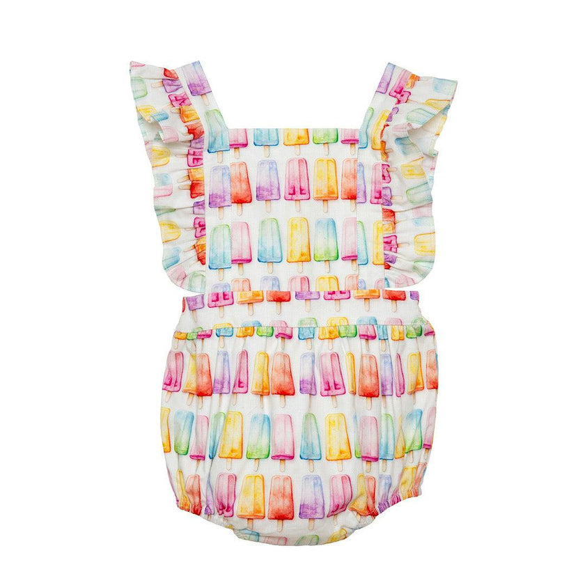 Bubble Romper in Popsicles