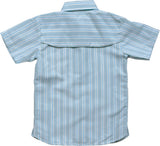Sporting Shirt in Stripe In Blue Jay
