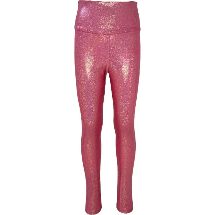Shimmer Athletic High-Waist Leggings