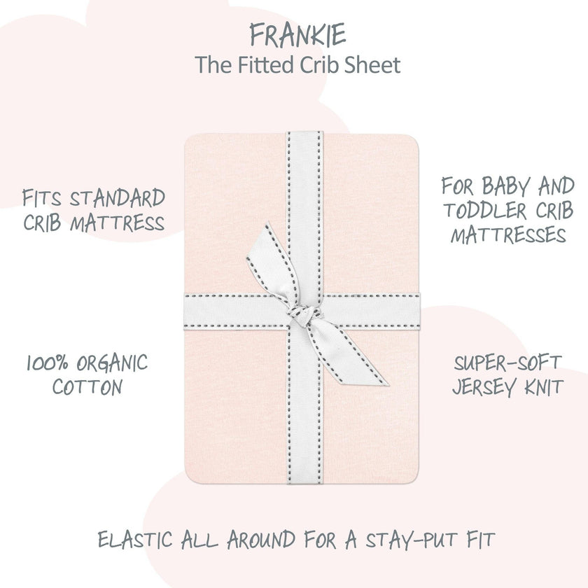FRANKIE Fitted Crib Sheet