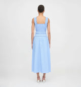 The Azalea Nap Top - Blue Stripe