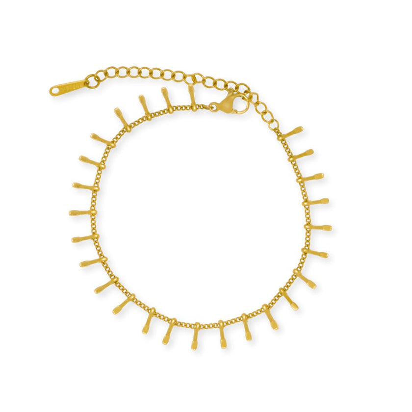 Golden Fringe Bracelet