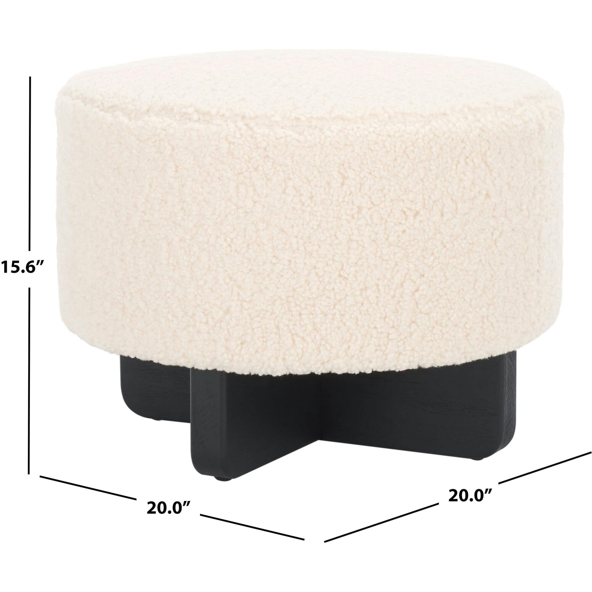 Riah Faux Shearling Round Otto