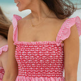 The Kate Dress in Sconset Stripe