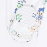 Country Club Dogs Neutral - 2 Way Zipper Footie