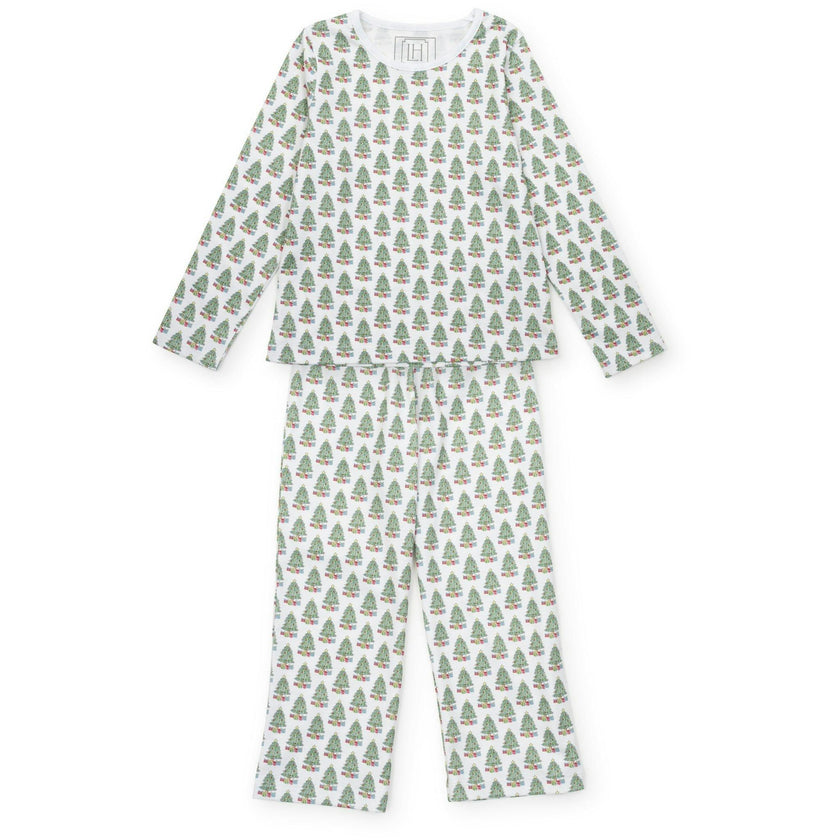 Millie Girls' Pant Set Under the Christmas Tree