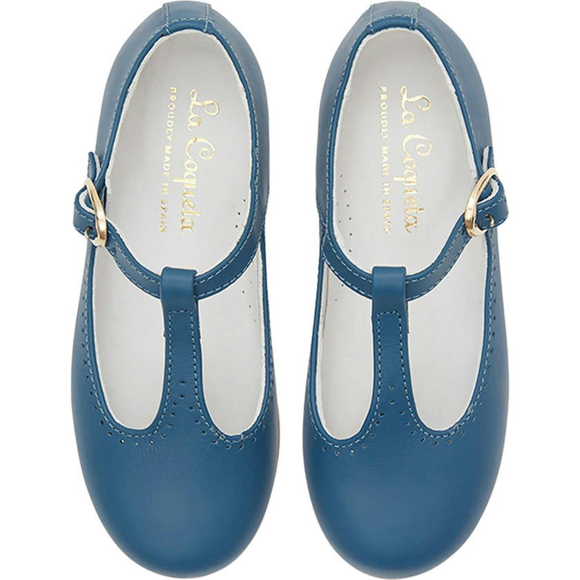 Leather Girl T-Bar Shoes