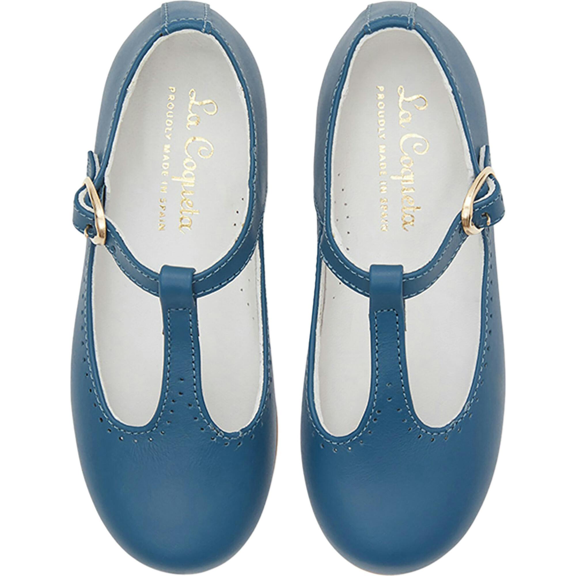 Leather Girl T-Bar Shoes
