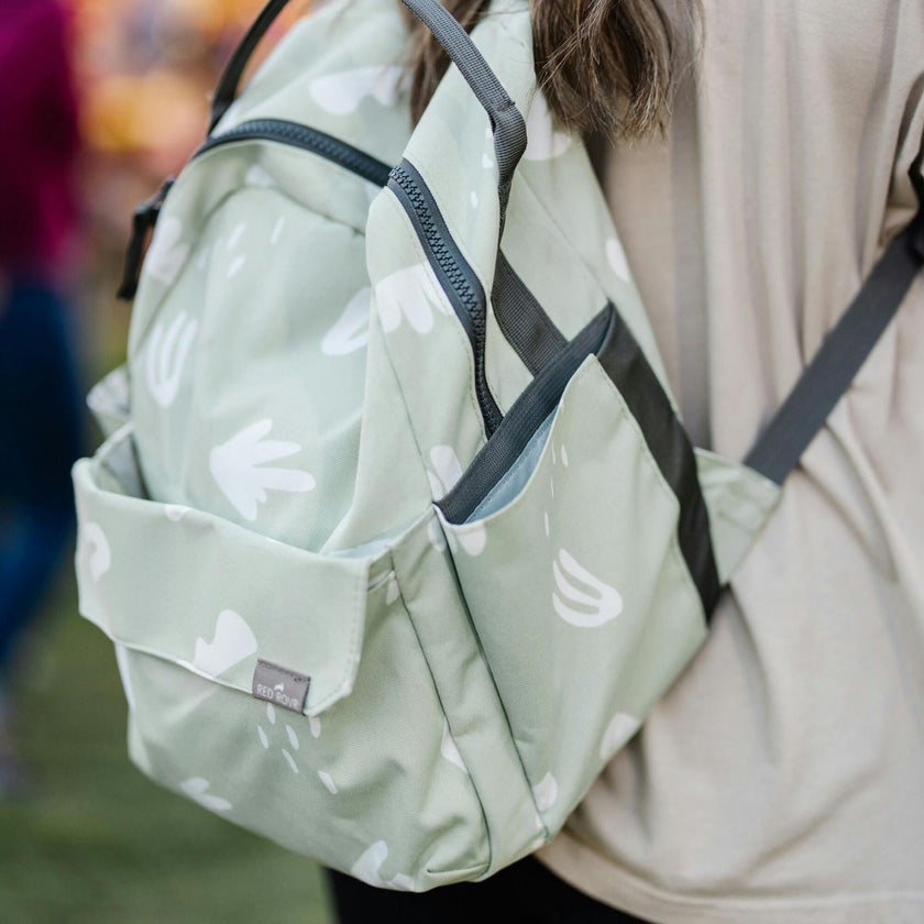 Red Rovr Mini Roo Backpack - Pear Doodle