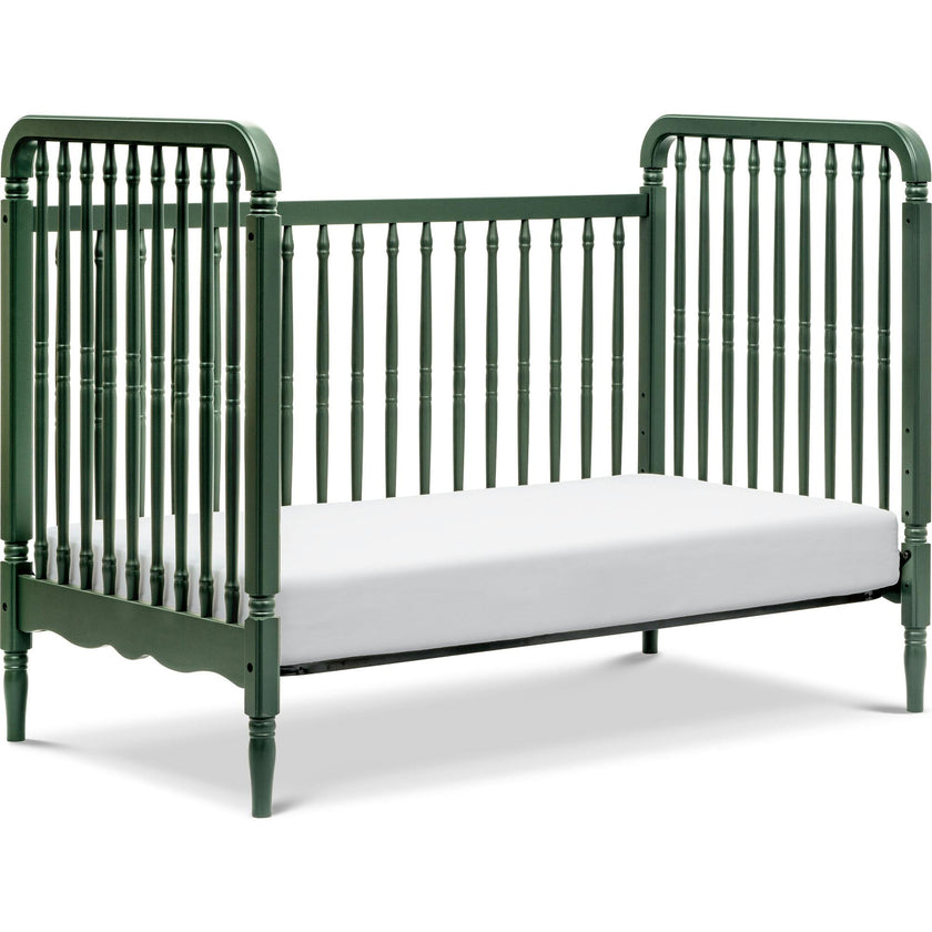 Liberty 3-In-1 Convertible Spindle Crib With Toddler Bed Conversion Kit