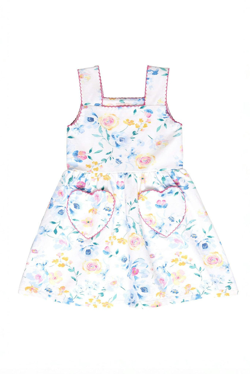 Rue Playdress in Blue Bouquet