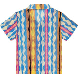 Abstract Mini Button Down Shirt