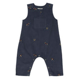 Baby Boys Noah Jumper - Navy Horse Embroidery