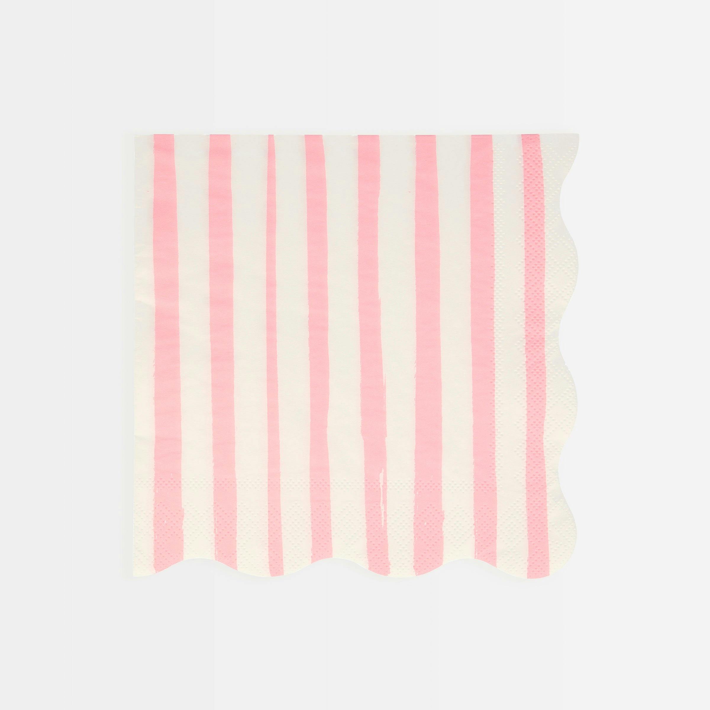 Mixed Stripe Large Napkins