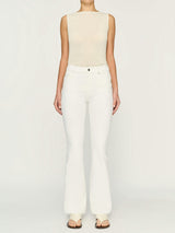 Bridget Boot High Rise Instasculpt 31.5" Jeans | White