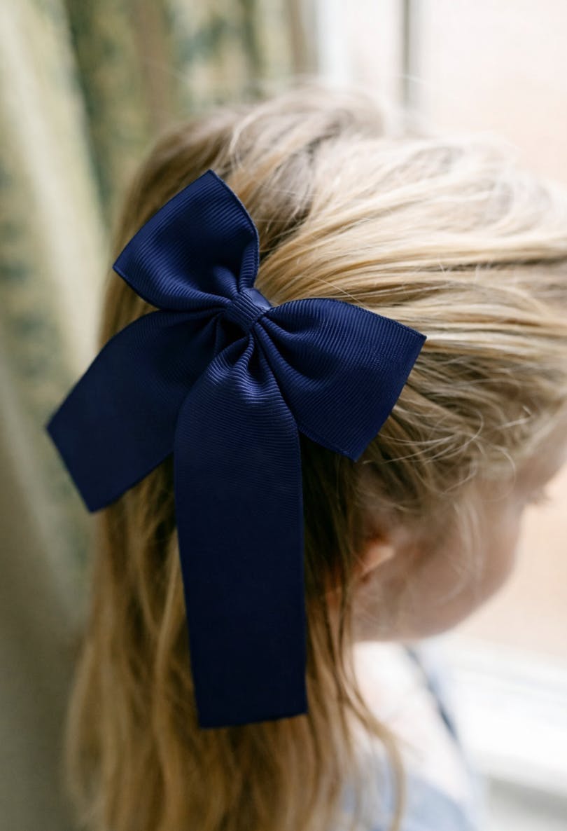 Alice Bow - Navy