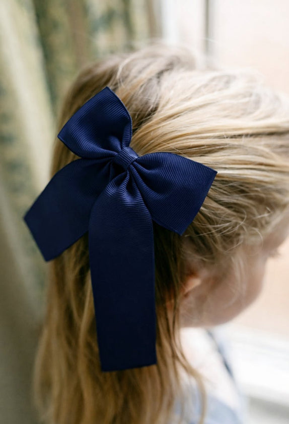 Alice Bow - Navy
