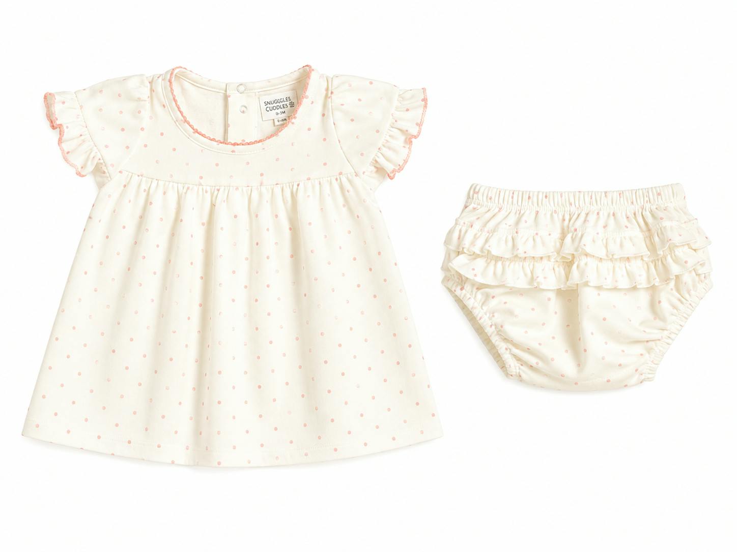 Sweetheart dress with ruffle bottom