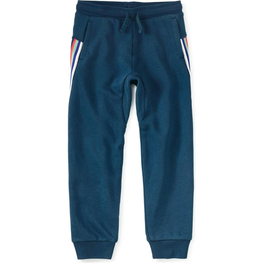 Stripe-Out Joggers, Blue