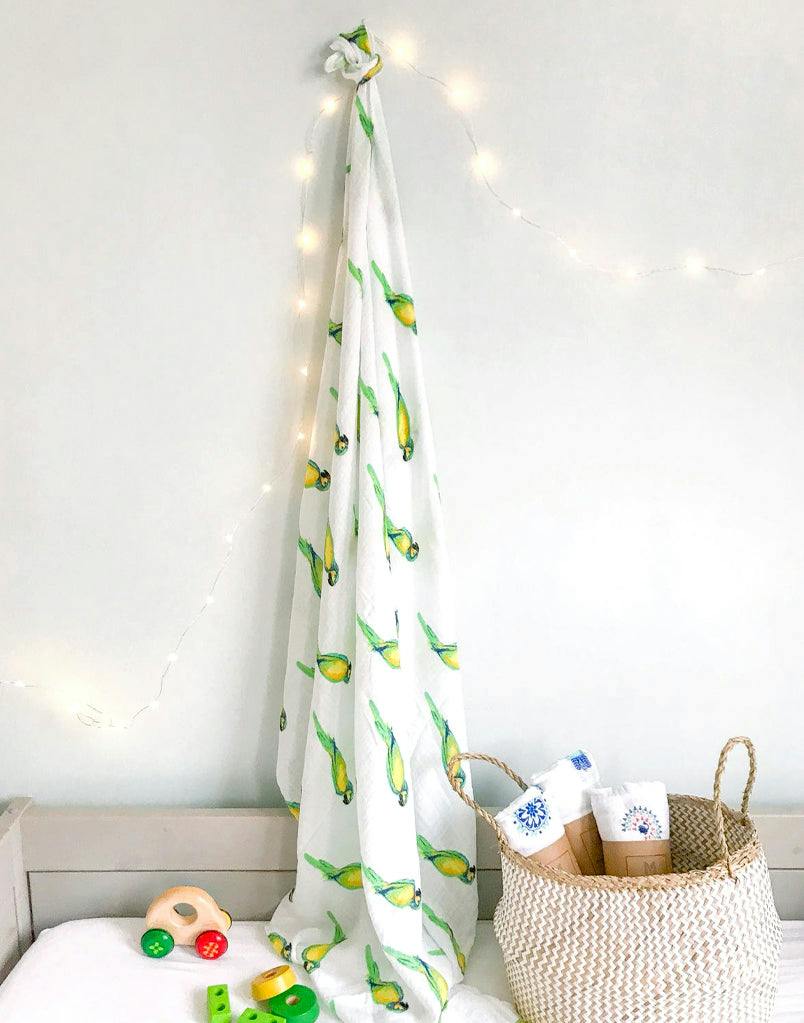 Organic Muslin Swaddle Gift Set