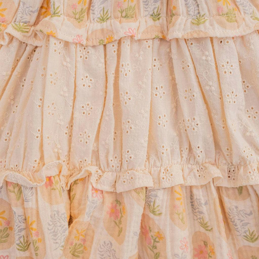 Amber Dress in Early Blooms