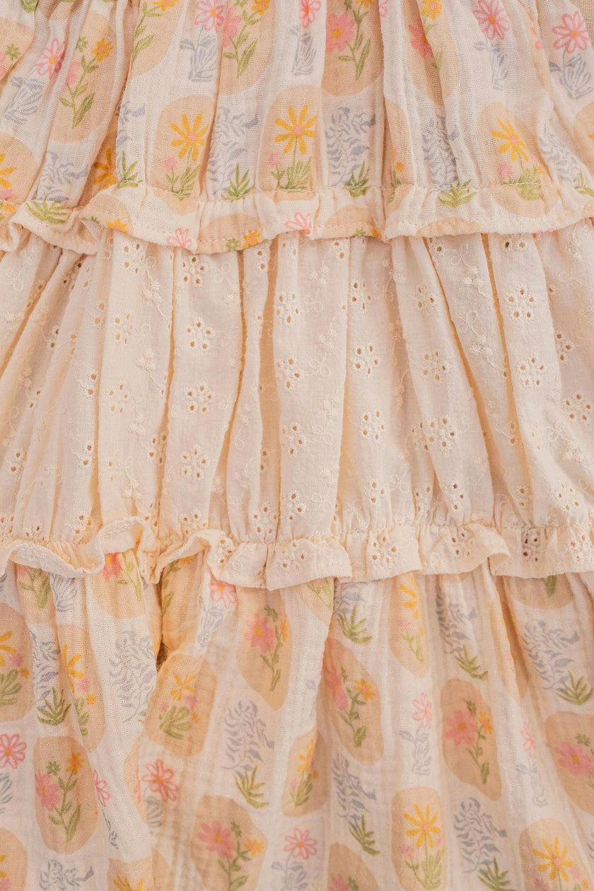 Amber Dress in Early Blooms
