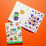 Stickiville Color-In' Sticker Book - Cute-N-Spooky Doodles - 400+ Stickers