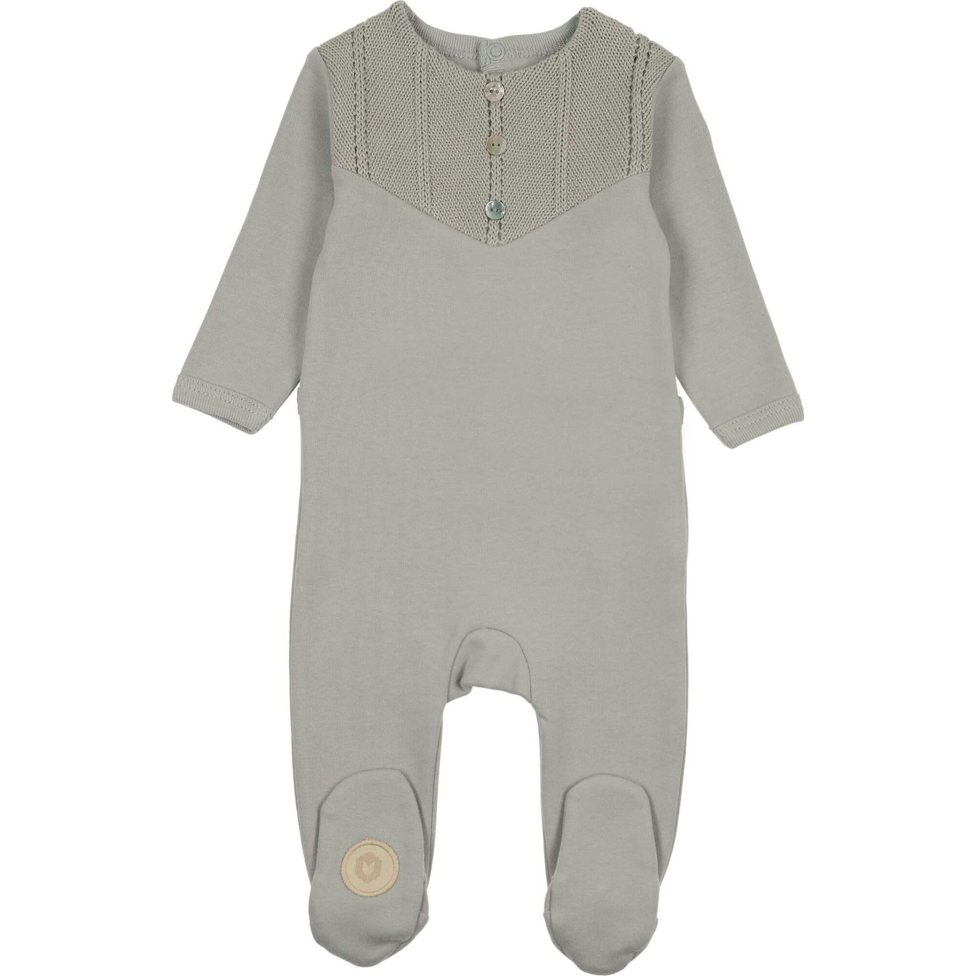 V-Knit Henley Footie