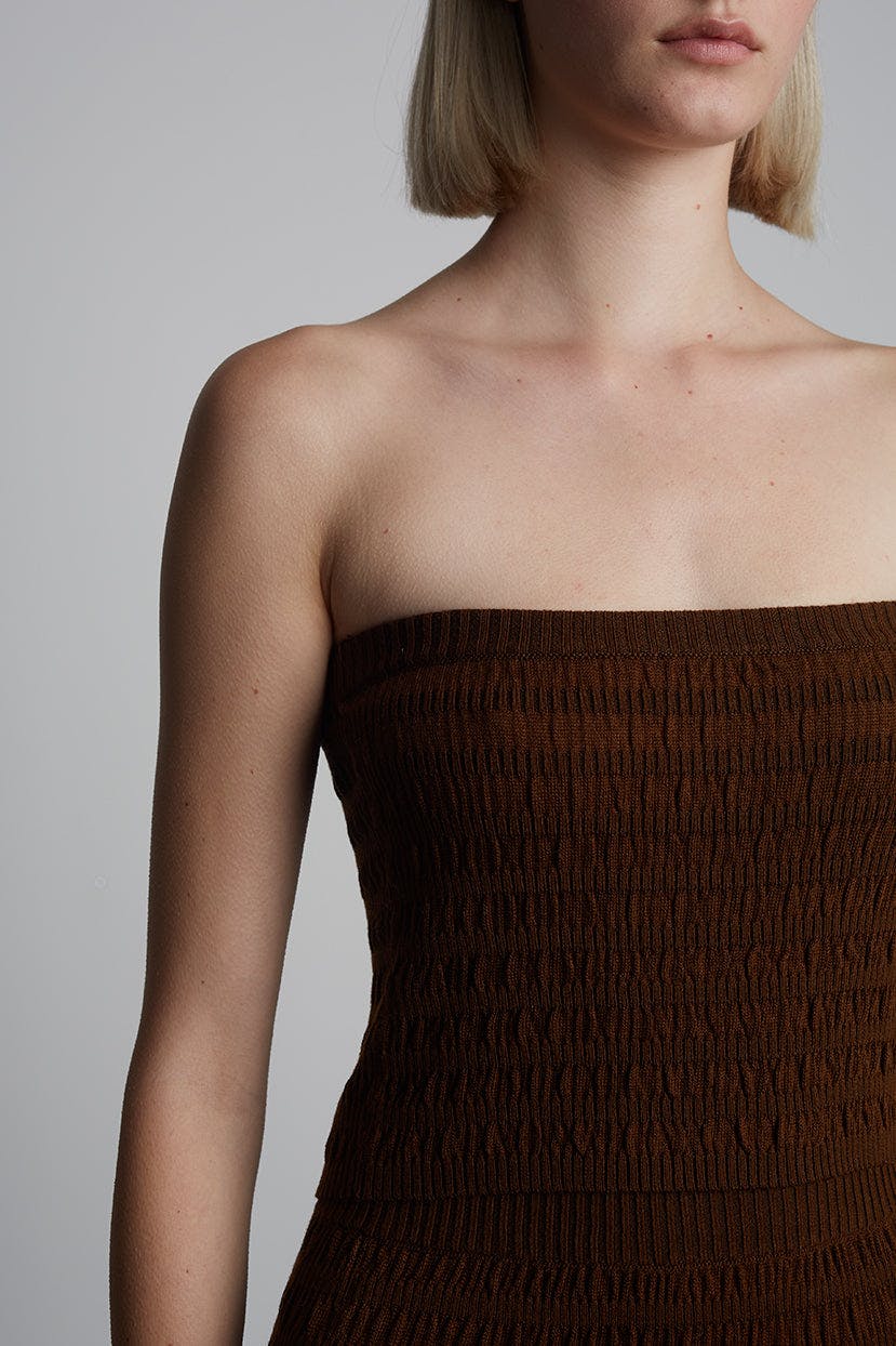 TILLY TUBE TOP | ESPRESSO