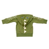 Boys Hooded Jacket in Dinosaur