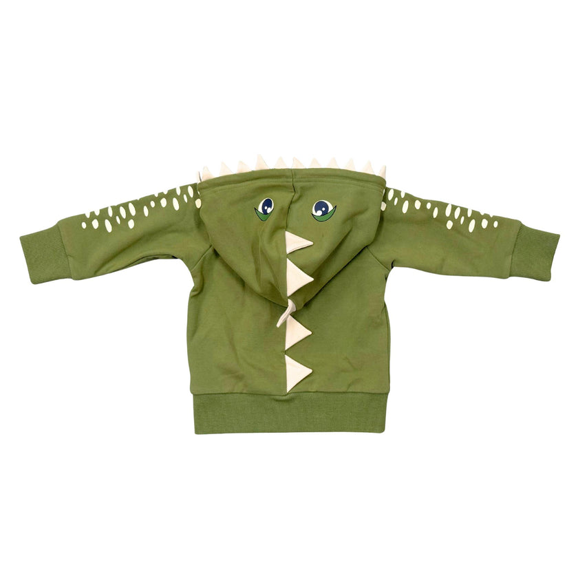 Boys Hooded Jacket in Dinosaur