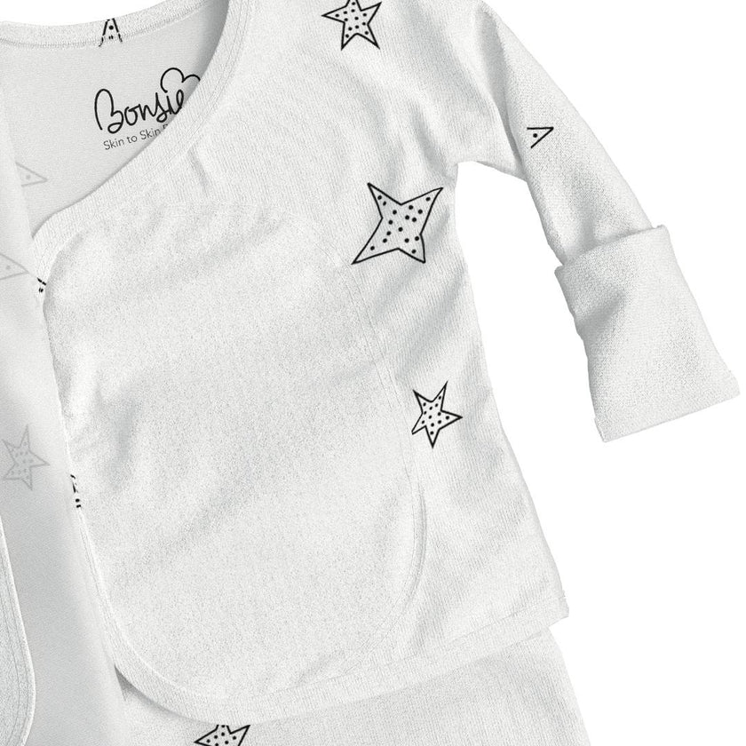 Bonsie Baby Onsie Bag and Hat