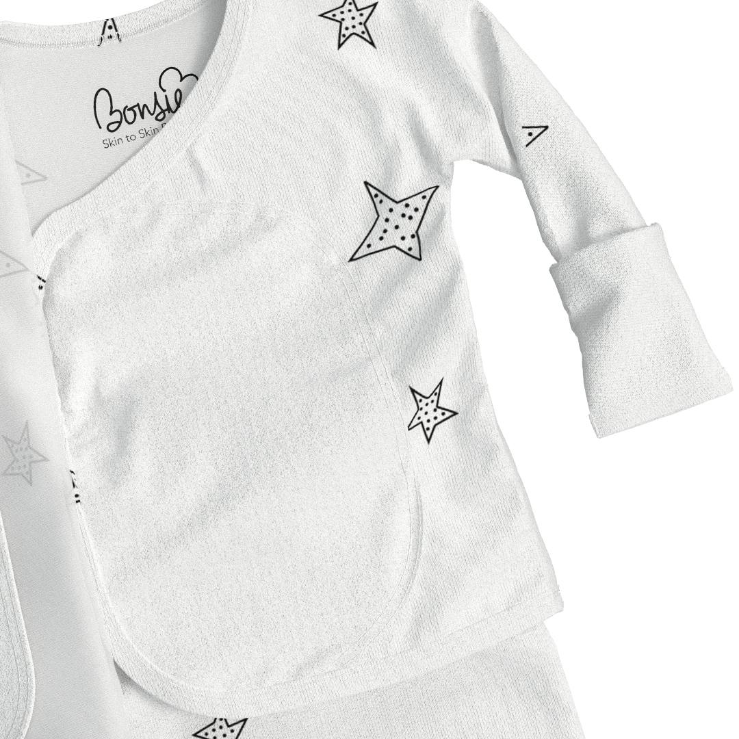 Bonsie Baby Onsie Bag and Hat