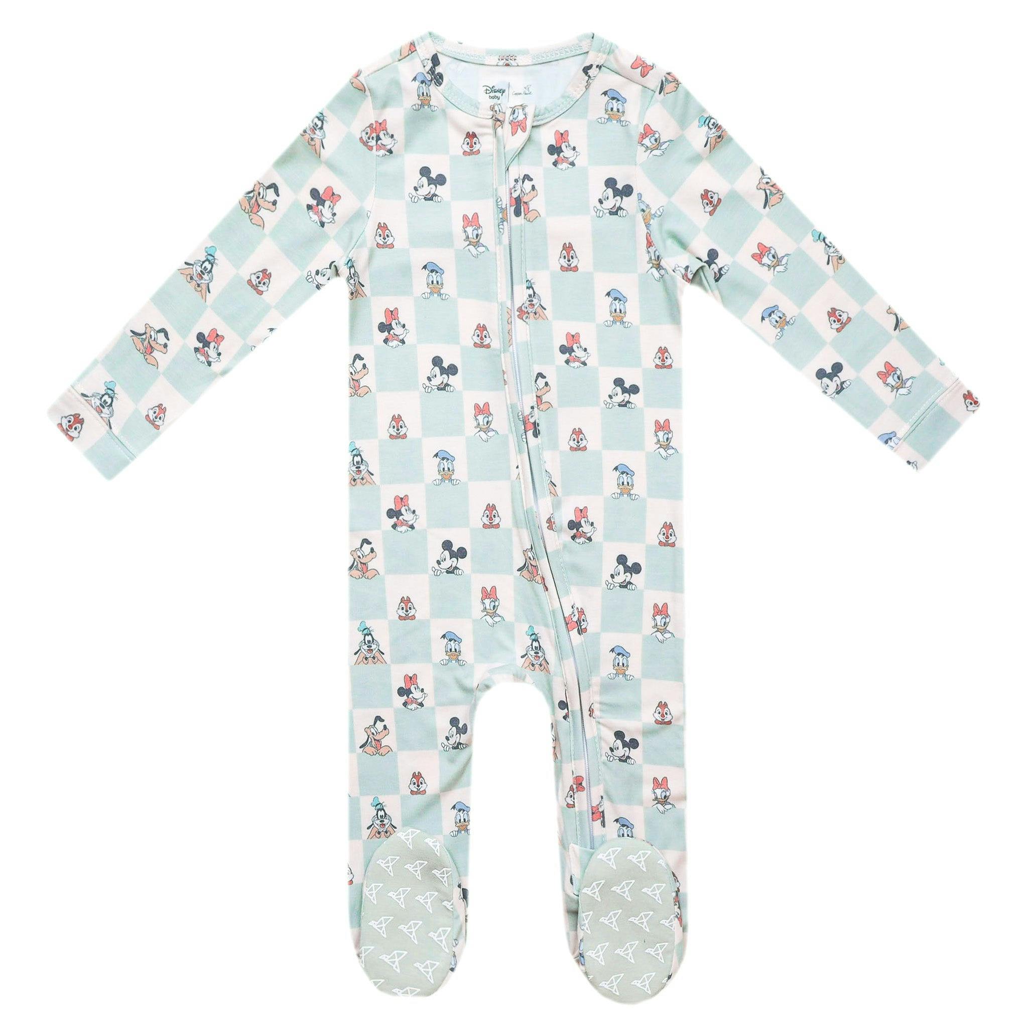 Zip-Up Footie Pajama - Mickey Mouse and Friends