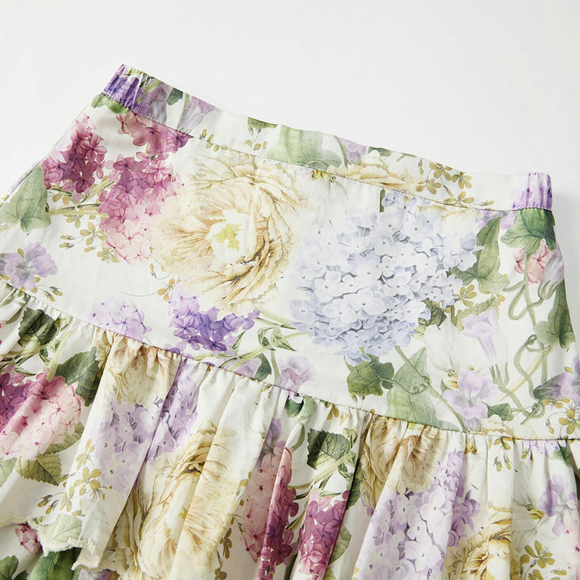Seraphina Cotton Mini Skirt