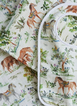 Oh Baby! Shawl Blanket, Bib & Burp Set - Hunter Pace