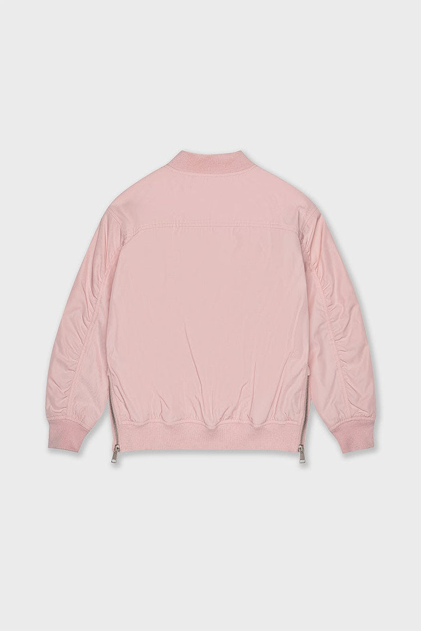 Bomber Jacket With Side Zips
