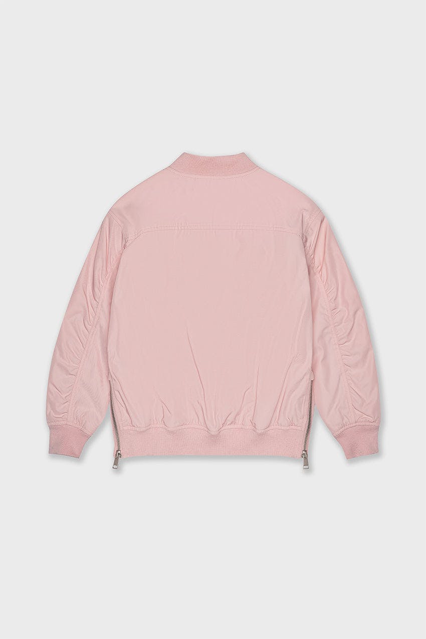 Bomber Jacket With Side Zips