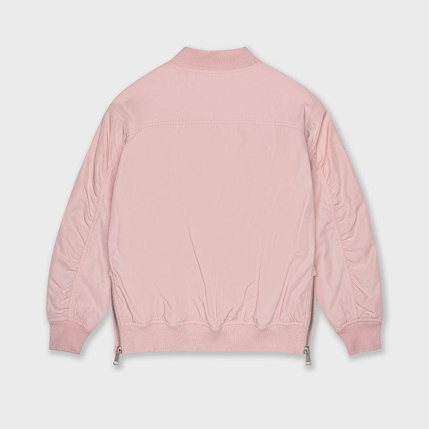 Bomber Jacket With Side Zips